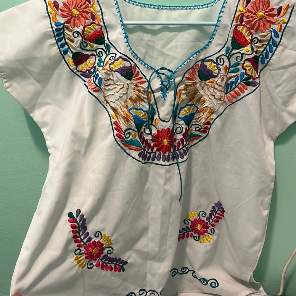 Embroidered blouse